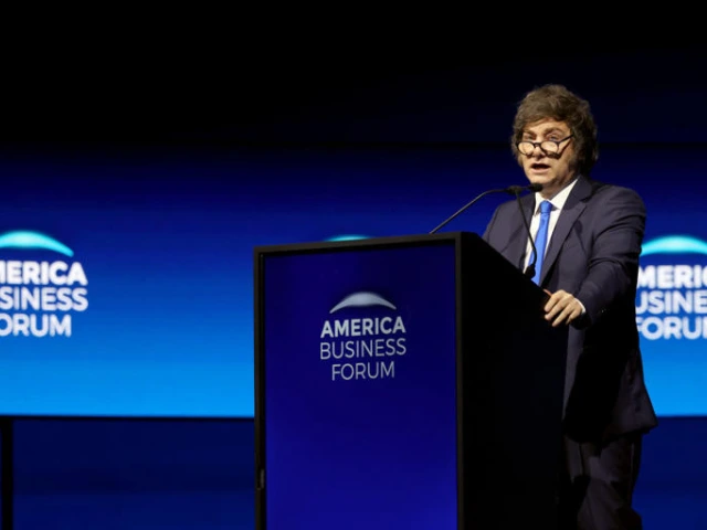 Milei spoke about Argentina’s copper strategy at a business forum in Miami last week.