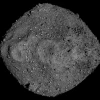A mosaic of Bennu created from observations made by NASA’s OSIRIS-REx spacecraft, which was in close proximity to the asteroid for over two years. NASA/Goddard/University of Arizona